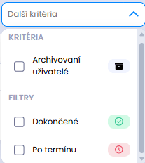 Další kritéria